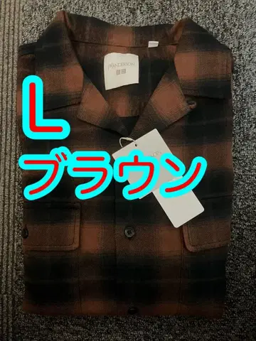 JW ANDERSON 브러쉬드 코튼 오버사이즈 셔츠 L 사이즈