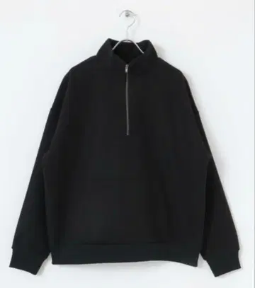ITEMS URBAN RESEARCH 블랙 맨투맨 집업