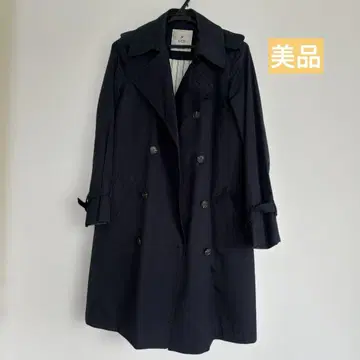 INED 트렌치코트 네이비 새상품급 M 9호