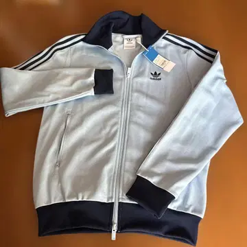 adidas 저지 M 사이즈 스카이블루/네이비