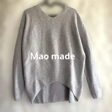 [ Mao made ] 울 100% 니트 스웨터
