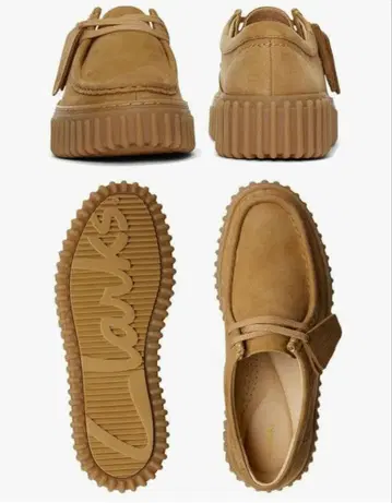 Clarks 브라운 로퍼 UK5.5 토힐 루비 왈라비 모카신