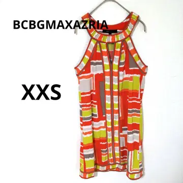 새상품급 BCBGMAXAZRIA [ XXS ] 슬리브리스 원피스 올 패턴