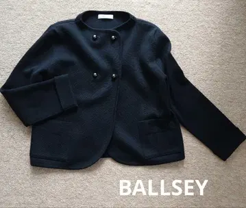 BALLSEY 자켓 가디건 블랙 울 38 TOMORROWLAND