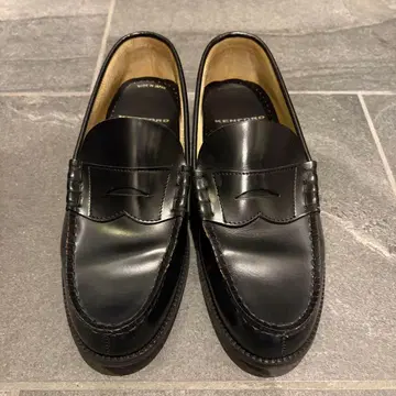 KENFORD 블랙 로퍼 KP17 A23 26W