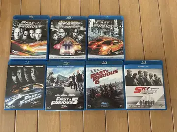 와일드 스피드 Blu-ray 묶음 판매 7작