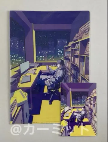 괴수 8호 I.G STORE 호시나 소우시로 클리어 파일 엽서 세트