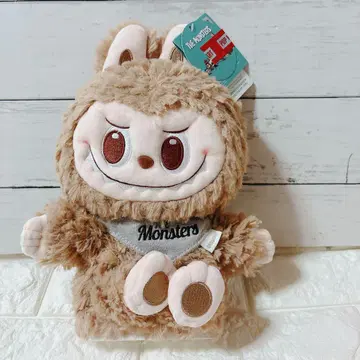 POPLAND 한정판 베이징 LABUBU 라브브 퍼펫 봉제 인형