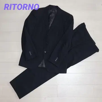 RITORNO 팬츠 수트 블랙 수트 테일러드 자켓 팬츠