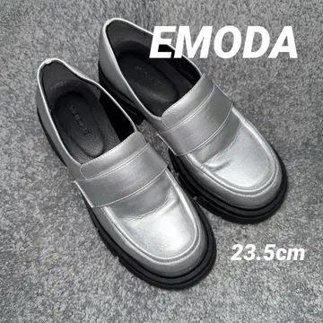EMODA 실버 로퍼 23.5cm