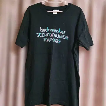 백 넘버 T셔츠 L