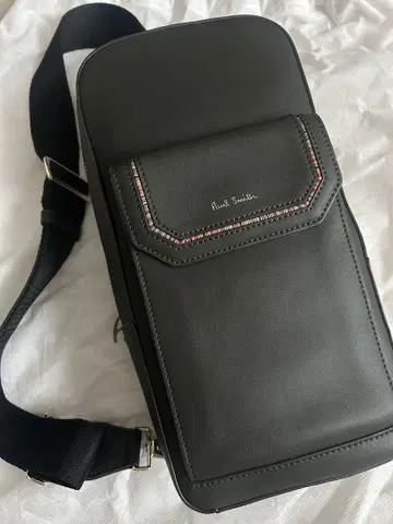 [ 미사용 새상품 ] Paul Smith 스트라이프 인셋 바디백