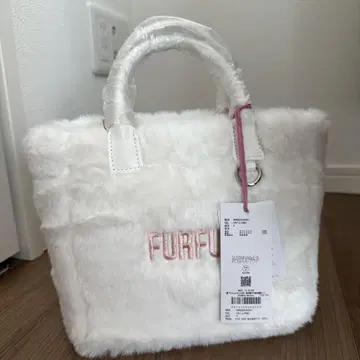 FURFUR 에코 퍼 토트백 LPNK 미개봉