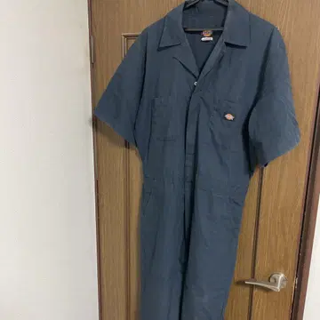 Dickies 네이비 오버롤
