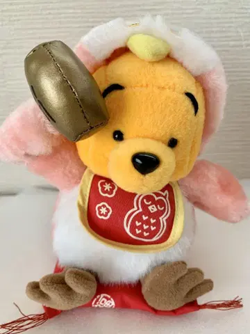 [레어] 푸우 올빼미 봉제 인형 디즈니 스토어 행운의 물건