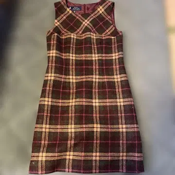 LAURA ASHLEY 슬리브리스 원피스 UK 10