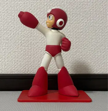 록맨 25주년 피규어 빨간색