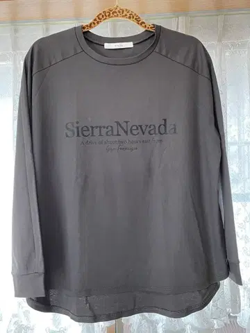 Sierra Nevada 긴팔 T셔츠 그레이
