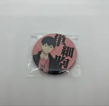 하이큐!! 사자성어 캔뱃지 단세포 카게야마 토비오
