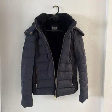 [새상품급] ZARA BASIC 네이비 다운 자켓