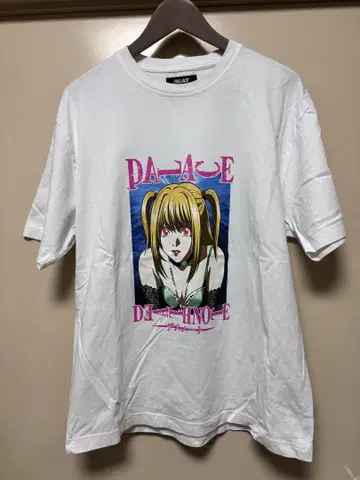PALACE x DEATH NOTE 미사미사 WHITE M 사이즈