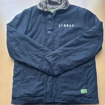 XLARGE 보아 안감 자켓 블랙