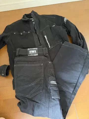 STUDS 작업복 블랙 셋업