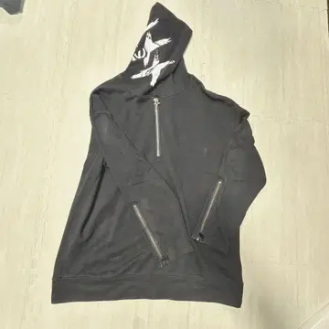 NieR 블랙 후드 후드티