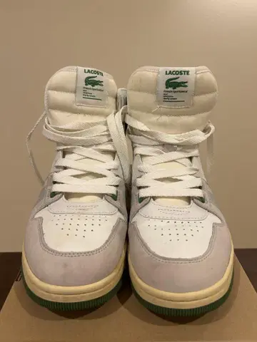 LACOSTE 하이컷 스니커즈