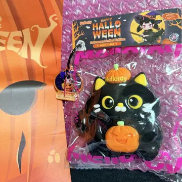 mellojoy 할로윈 한정판 할로윈 고양이 검은 고양이