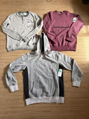 새상품 특별한 묶음 판매 vissla 트레이닝복&후드티 L사이즈