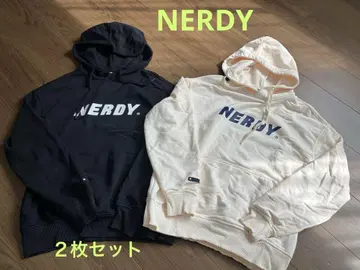 NERDY 맨투맨 후드티 2장 세트