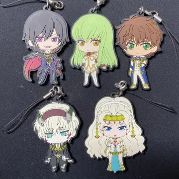 코드기어스 부활의 를르슈 러버 스트랩 묶음 판매