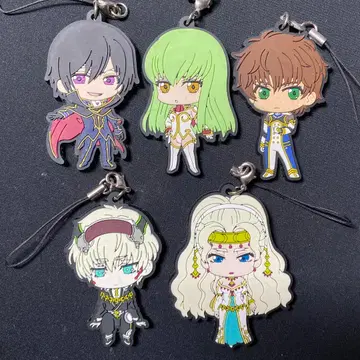 코드기어스 부활의 를르슈 러버 스트랩 묶음 판매