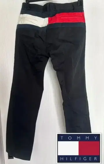 타미힐피거 블랙 팬츠 익명 배송