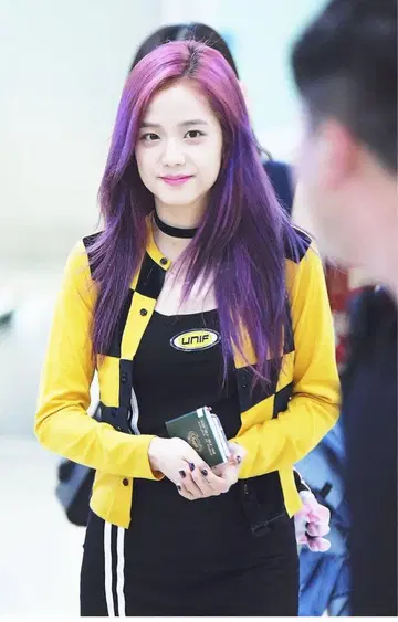 unif cardigan blackpink 지수 착용
