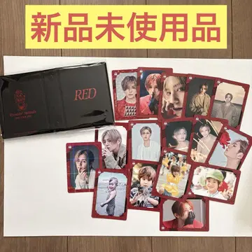 야마다 료스케 RED 솔로 콘 트레이딩 카드 파일 세트