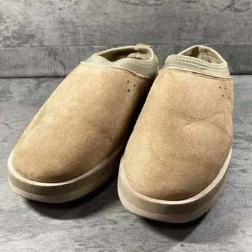 새상품급 SUICOKE 무스탕 슬립온 비브람 밑창 23cm