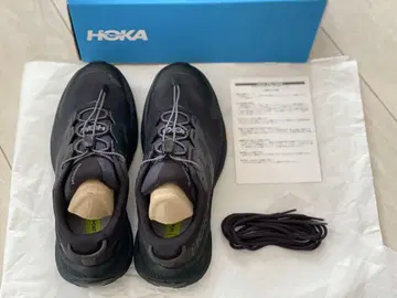 [컨디션 최상] HOKA 트랜스포트 블랙 24cm