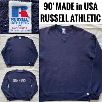 90' USA제 RUSSELL ATHLETIC 러셀 앞V 맨투맨 M