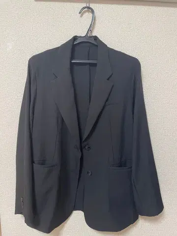 블랙 테일러드 자켓 M