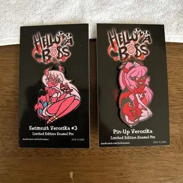 Hellva Boss/헬바 보스 베로시카 핀 배지 핀즈