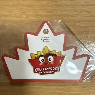 OSAKA EXPO 2025 캐나다 핀 배지 만박