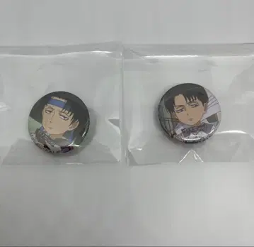 진격의 거인 진격! 거인 중학교 리바이 캔뱃지 애니메이트 특전