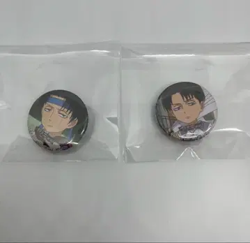 진격의 거인 진격! 거인 중학교 리바이 캔뱃지 애니메이트 특전