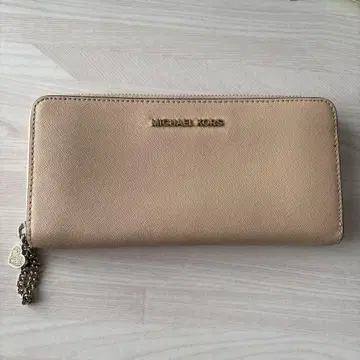 MICHAEL KORS 베이지 장지갑