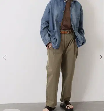 밀리터리 턱 팬츠 journal standard luxe