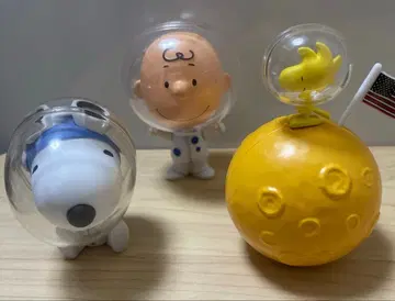 초레어 스누피 피규어 3체 세트