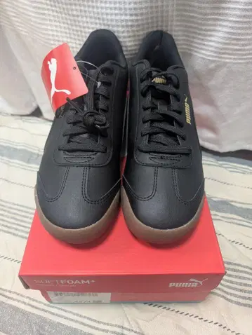 PUMA 츄리노 SOFTFOAM+ 스니커즈 27cm 블랙
