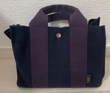 비올라돌로 극세사 스웨이드 토트백 네이비